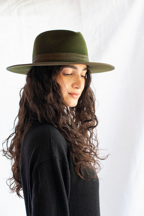 Ranger Hat Fedora Jesse Olive