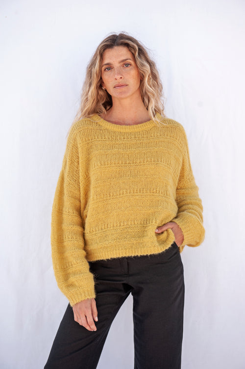 Juliet Sweater Mustard